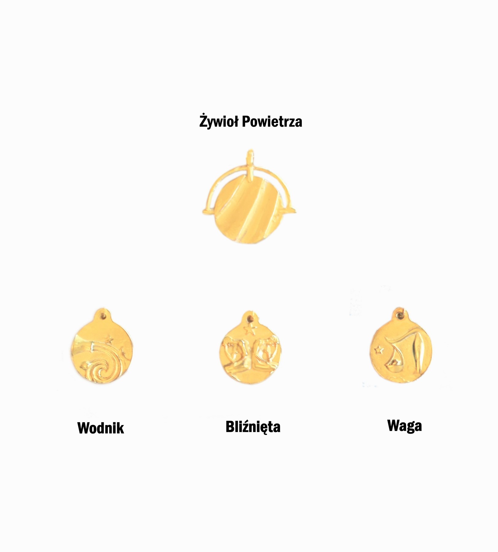 ZODIAKI-POWIETRZE napis
